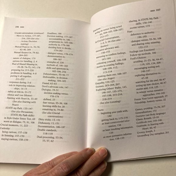 Crucial Conversations: Tools for Talking When Stakes Are High Paperback - Picture 10 of 15